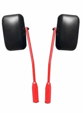 Steinjager Mirror Gladiator JT 2019 Door Hinge Mounted Poly Isolated Red Baron                                     - J0048918 - Image 4