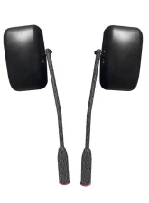 Steinjager Mirror Gladiator JT 2019 Door Hinge Mounted Poly Isolated Texturized Black                                     - J0048927 - Image 4