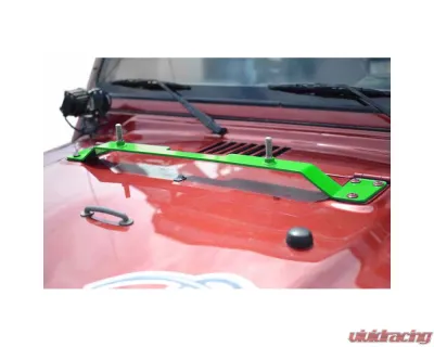 Steinjager High Lift Mount Kit Wrangler TJ 1997-2006 Hood Mount Neon Green - J0048293