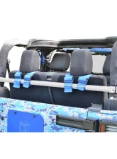 Steinjager Harness Bar Kit Wrangler JK 2007-2018 2 Door Rear Cloud White                                     - J0048278 - Image 3