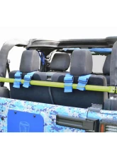 Steinjager Harness Bar Kit Wrangler JK 2007-2018 2 Door Rear Gecko Green                                     - J0048280 - Image 3