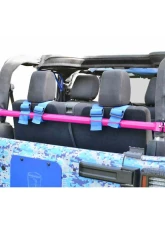 Steinjager Harness Bar Kit Wrangler JK 2007-2018 2 Door Rear Hot Pink                                     - J0048281 - Image 3