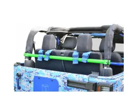 Steinjager Harness Bar Kit Wrangler JK 2007-2018 2 Door Rear Neon Green
