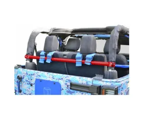 Steinjager Harness Bar Kit Wrangler JK 2007-2018 2 Door Rear Red Baron