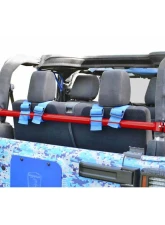 Steinjager Harness Bar Kit Wrangler JK 2007-2018 2 Door Rear Red Baron                                     - J0048267 - Image 3
