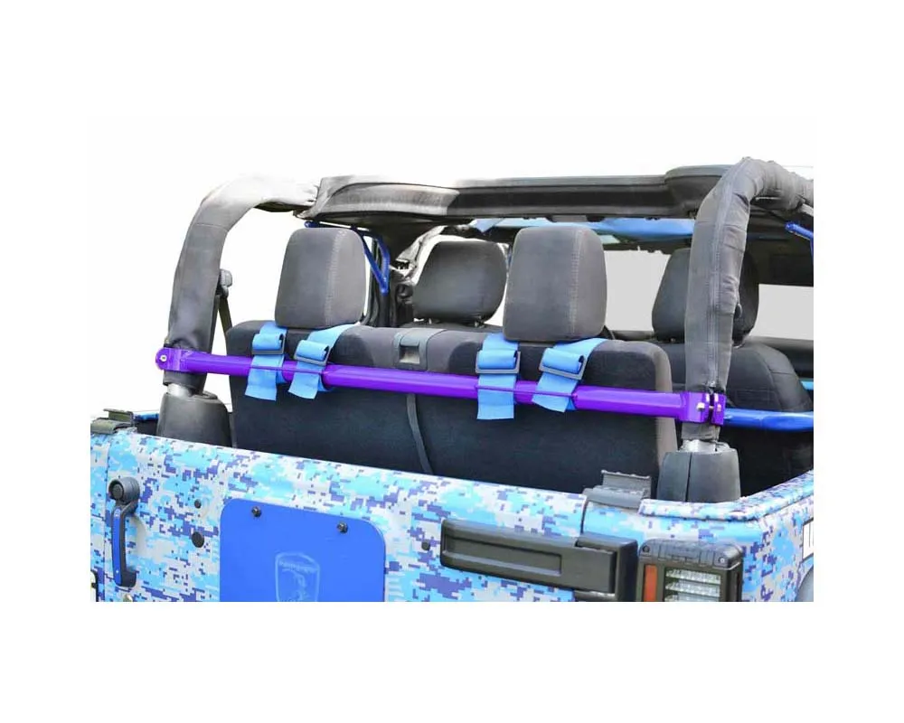 Steinjager Harness Bar Kit Wrangler JK 2007-2018 2 Door Rear Sinbad Purple - J0048277