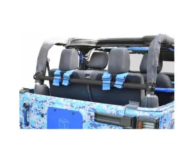 Steinjager Harness Bar Kit Wrangler JK 2007-2018 2 Door Rear Texturized Black