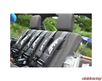 Steinjager Harness Bar Kit Wrangler JK 2007-2018 4 Door Rear Texturized Black - J0048473