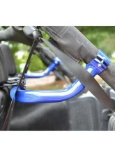 Steinjager Harness Bar Kit Wrangler JK 2007-2018 4 Door Rear Texturized Black                                     - J0048473 - Image 3