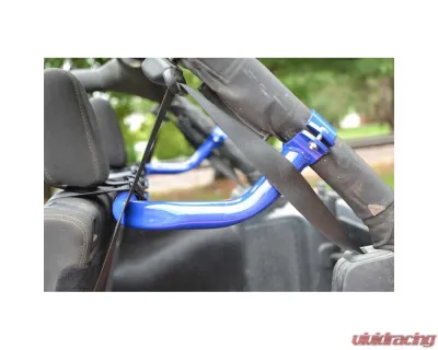 Steinjager Harness Bar Kit Wrangler JK 2007-2018 4 Door Rear Texturized Black - J0048473