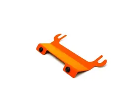 Steinjager License Plate Relocation Kit Wrangler JK 2007-2018 Fits Steinjager Tube Bumper with Hawse Fairlead Fluorescent Orange