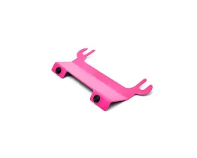 Steinjager License Plate Relocation Kit Wrangler JK 2007-2018 Fits Steinjager Tube Bumper with Hawse Fairlead Hot Pink