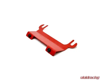 Steinjager License Plate Relocation Kit Wrangler JK 2007-2018 Fits Steinjager Tube Bumper with Hawse Fairlead Red Baron - J0048430