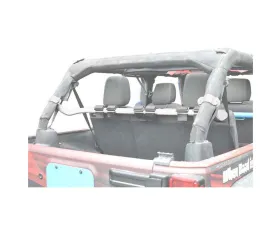 Steinjager Harness Bar Kit Wrangler JK 2007-2018 4 Door Rear Cloud White