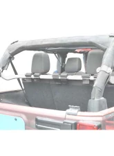 Steinjager Harness Bar Kit Wrangler JK 2007-2018 4 Door Rear Cloud White                                     - J0048476 - Image 4