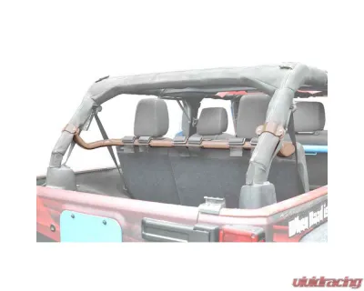 Steinjager Harness Bar Kit Wrangler JK 2007-2018 4 Door Rear Military Beige - J0048472