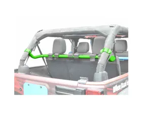 Steinjager Harness Bar Kit Wrangler JK 2007-2018 4 Door Rear Neon Green