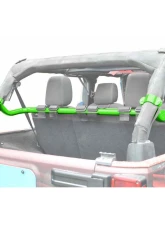 Steinjager Harness Bar Kit Wrangler JK 2007-2018 4 Door Rear Neon Green                                     - J0048469 - Image 4