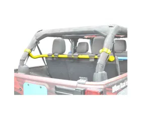 Steinjager Harness Bar Kit Wrangler JK 2007-2018 4 Door Rear Neon Yellow