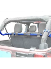 Steinjager Harness Bar Kit Wrangler JK 2007-2018 4 Door Rear Southwest Blue                                     - J0048466 - Image 4
