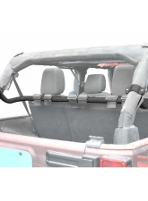 Steinjager Harness Bar Kit Wrangler JK 2007-2018 4 Door Rear Texturized Black                                     - J0048473 - Image 4