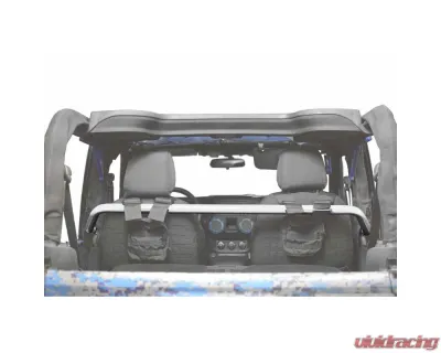 Steinjager Harness Bar Kit Wrangler JK 2007-2018 2 Door Front Cloud White - J0048520