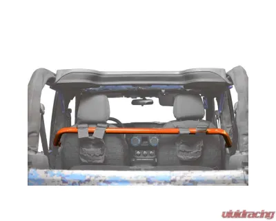 Steinjager Harness Bar Kit Wrangler JK 2007-2018 2 Door Front Fluorescent Orange - J0048508