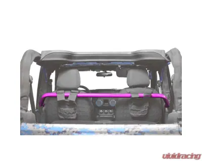 Steinjager Harness Bar Kit Wrangler JK 2007-2018 2 Door Front Hot Pink - J0048523