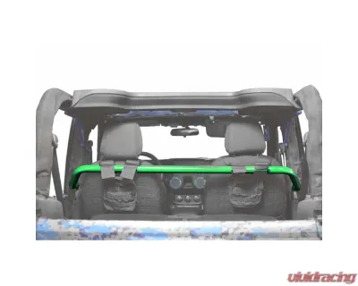 Steinjager Harness Bar Kit Wrangler JK 2007-2018 2 Door Front Neon Green - J0048513
