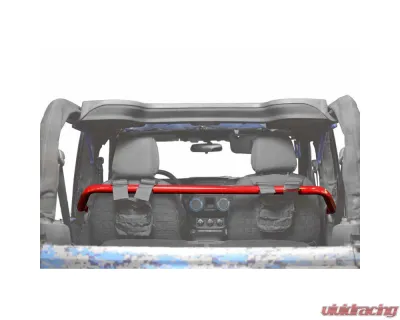Steinjager Harness Bar Kit Wrangler JK 2007-2018 2 Door Front Red Baron - J0048509