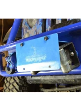 Steinjager License Plate Relocation Kit Wrangler JK 2007-2018 Fits Steinjager Tube Bumper with Roller Fairlead Bare                                     - J0048549 - Image 2