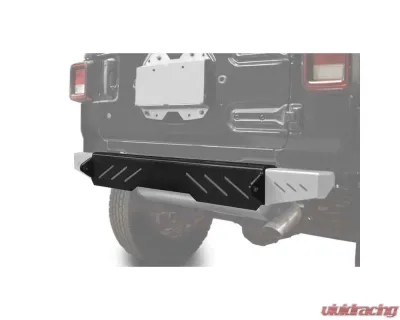 Steinjager Bumpers Wrangler JL 2018 to Present Bumper, Rear Cap Style Bare - J0048617
