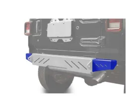 Steinjager Bumpers Wrangler JL 2018 to Present Bumper End Caps, Rear Cap Style Southwest Blue