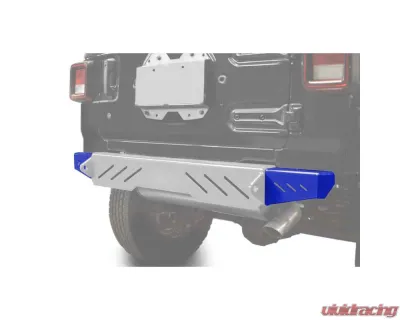 Steinjager Bumpers Wrangler JL 2018 to Present Bumper End Caps, Rear Cap Style Southwest Blue - J0048592