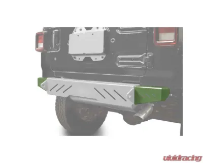 Steinjager Bumpers Wrangler JL 2018 to Present Bumper End Caps, Rear Cap Style Locas Green - J0048597