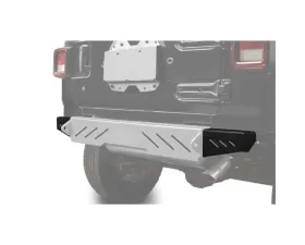 Steinjager Bumpers Wrangler JL 2018 to Present Bumper End Caps, Rear Cap Style Texturized Black