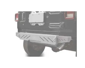 Steinjager Bumpers Wrangler JL 2018 to Present Bumper End Caps, Rear Cap Style Gray Hammertone