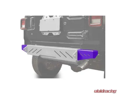 Steinjager Bumpers Wrangler JL 2018 to Present Bumper End Caps, Rear Cap Style Sinbad Purple - J0048601