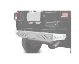 Steinjager Bumpers Wrangler JL 2018 to Present Bumper End Caps, Rear Cap Style Cloud White