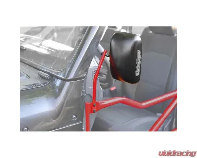 Steinjager Mirror Kit, Tube Doors Gladiator JT 2019+ Red Baron - J0048972
