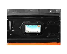 Steinjager Rear License Plate Relocator  Wrangler JL 2018 to Present Bare