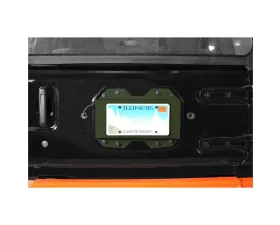 Steinjager Rear License Plate Relocator  Wrangler JL 2018 to Present Locas Green
