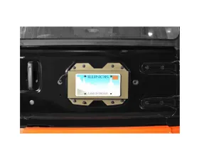 Steinjager Rear License Plate Relocator  Wrangler JL 2018 to Present Military Beige