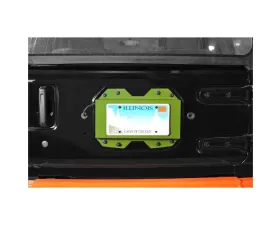 Steinjager Rear License Plate Relocator  Wrangler JL 2018 to Present Gecko Green