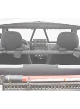 Steinjager Harness Bar Kit Wrangler TJ 1997-2006 Front Gray Hammertone                                     - J0048203 - Image 3