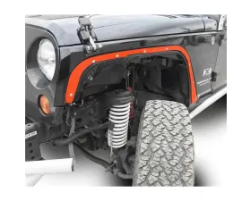 Steinjager Fender Deletes, Front Wrangler JK 2007-2018 Fluorescent Orange