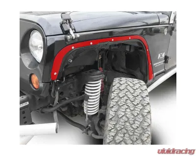 Steinjager Fender Deletes, Front Wrangler JK 2007-2018 Red Baron - J0048780