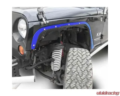 Steinjager Fender Deletes, Front Wrangler JK 2007-2018 Southwest Blue - J0048781