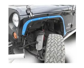 Steinjager Fender Deletes, Front Wrangler JK 2007-2018 Playboy Blue