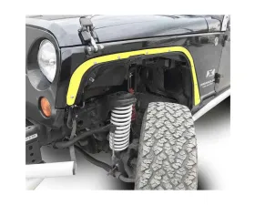 Steinjager Fender Deletes, Front Wrangler JK 2007-2018 Lemon Peel